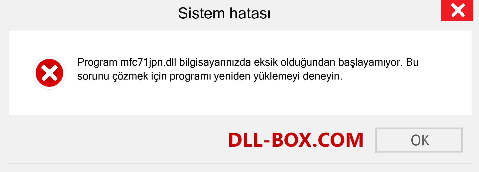 mfc71jpn.dll dosyası eksik mi? Windows 7, 8, 10 için İndirin - Windows'ta mfc71jpn dll Eksik Hatasını Düzeltin, fotoğraflar, resimler